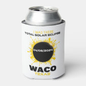 Waco Texas Total Solar Eclipse 2024 Dosenkühler (Kanne Vorderseite)