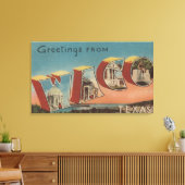 Waco, TexasLarge Letter ScenesWaco, TX Leinwanddruck (Insitu (Wohnzimmer))