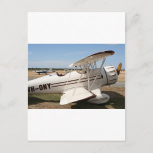 Waco-Zweiflugzeug Postkarte