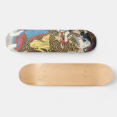 Wada yoshimori-Tomogras-Yamabuki-Holzschnitt Skateboard (Horizontal)