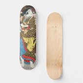 Wada yoshimori-Tomogras-Yamabuki-Holzschnitt Skateboard (Vorderseite)
