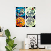 Wadada Leo Smith Ankhrasement Print (4 Seasons) Poster (Heimbüro)