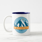 Waddington British Columbia Stars Moon Zweifarbige Tasse (Links)