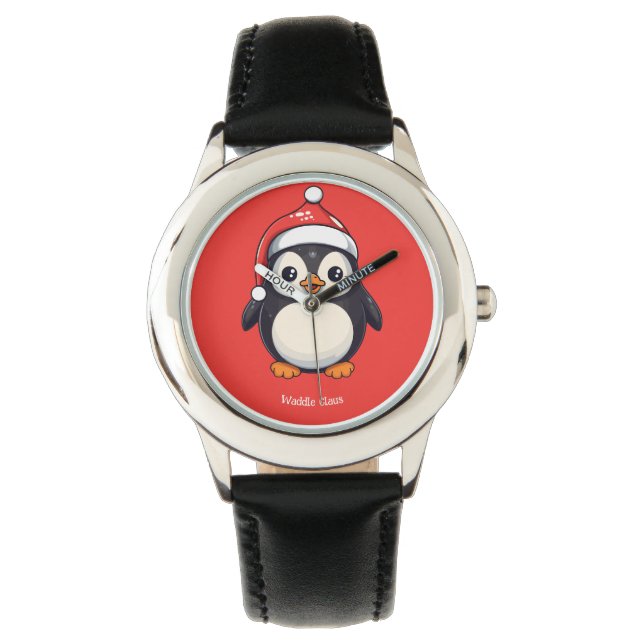 Waddle Claus Armbanduhr (Vorderseite)