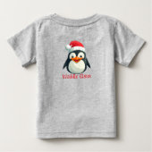 Waddle Claus Baby T-shirt (Rückseite)