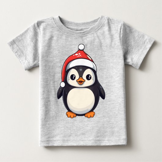 Waddle Claus Baby T-shirt (Vorderseite)