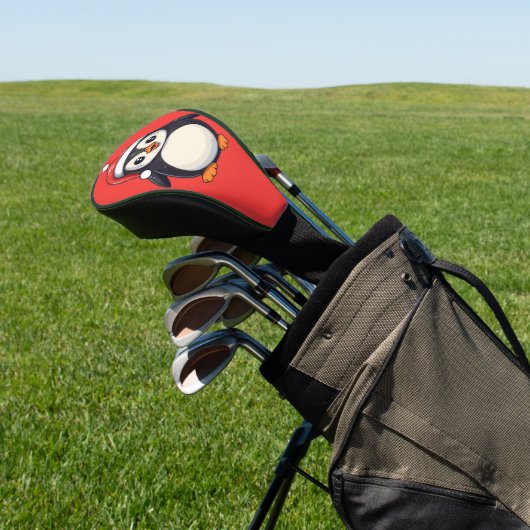 Waddle Claus Golf Headcover (In SItu)