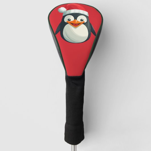 Waddle Claus Golf Headcover (Vorderseite)