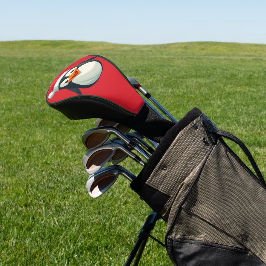 Waddle Claus Golf Headcover (In SItu)