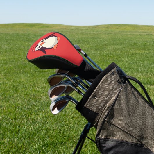 Waddle Claus Golf Headcover (In SItu)