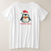 Waddle Claus Große Größe T-Shirt (Design Rückseite)