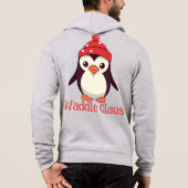 Waddle Claus Hoodie (Rückseite)