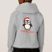 Waddle Claus Hoodie (Rückseite)