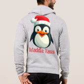 Waddle Claus Hoodie (Rückseite)