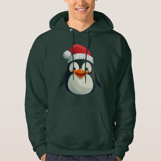 Waddle Claus Hoodie (Vorderseite)
