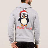 Waddle Claus Hoodie (Rückseite)