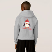 Waddle Claus Hoodie (Schwarz voll)