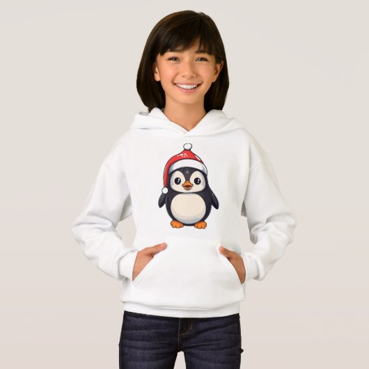 Waddle Claus Hoodie (Vorne ganz)