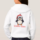 Waddle Claus Hoodie (Rückseite)