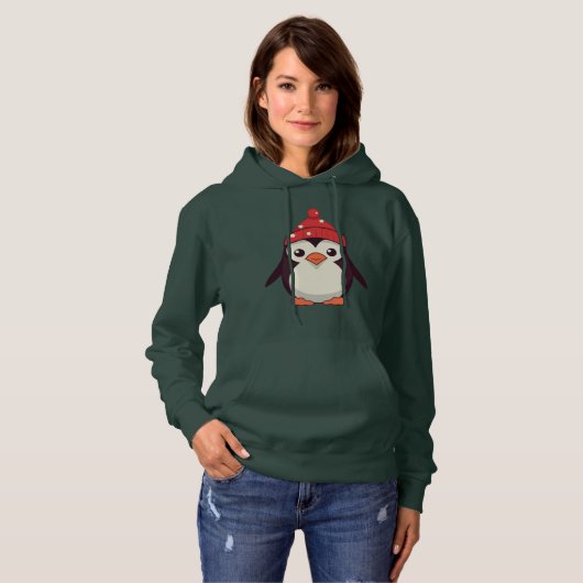 Waddle Claus Hoodie (Vorne ganz)