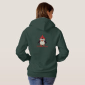 Waddle Claus Hoodie (Schwarz voll)