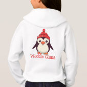 Waddle Claus Hoodie (Rückseite)