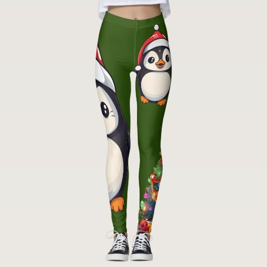Waddle Claus Leggings (Vorderseite)