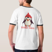 Waddle Claus T-Shirt (Schwarz voll)