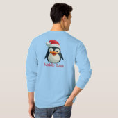 Waddle Claus T-Shirt (Schwarz voll)