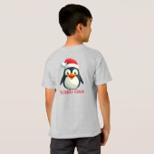 Waddle Claus T-Shirt (Schwarz voll)