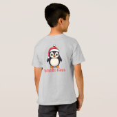 Waddle Claus T-Shirt (Schwarz voll)