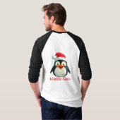 Waddle Claus T-Shirt (Schwarz voll)