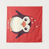 Waddle Claus Wandteppich (Vorderseite (Horizontal))