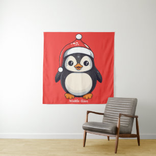 Waddle Claus Wandteppich