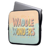 Waddle Wonders Laptopschutzhülle (Vorderseite Links)