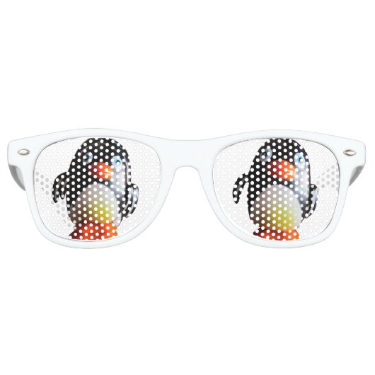 Waddles 2 Pinguin Party Brille Partybrille (Vorderseite)