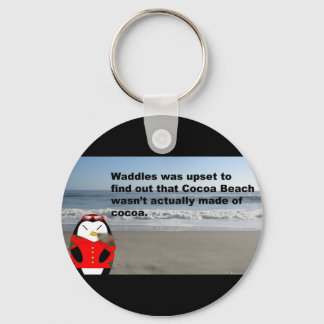 Waddles am Cocoa Beach Schlüsselring Schlüsselanhänger
