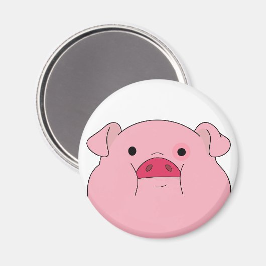 Waddles Gravity Falls Magnet (Vorderseite/Rückseite)