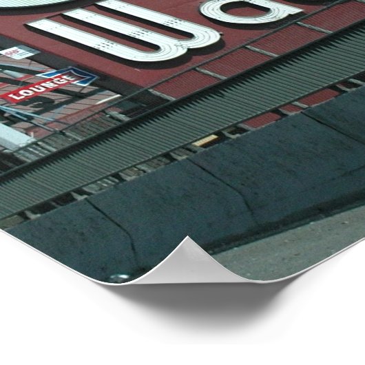 Waddles Restaurant Poster (Ecke)