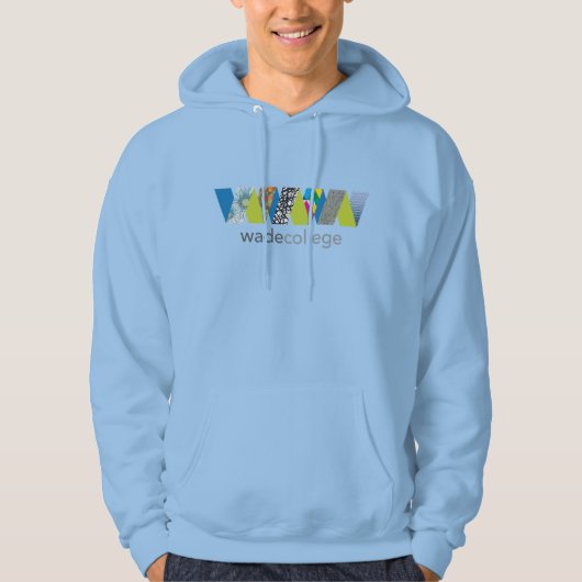 Wade College Kapuzenpullover Hoodie (Vorderseite)