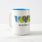 Wade-College Zweifarbige Tasse (Vorderseite Links)