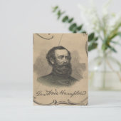 Wade Hampton III Postkarte (Stehend Vorderseite)