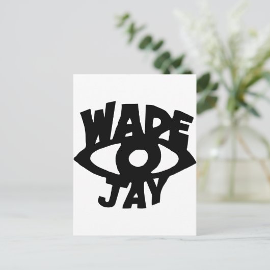 Wade Jay Postkarte (Stehend Vorderseite)