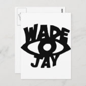 Wade Jay Postkarte (Vorne/Hinten)