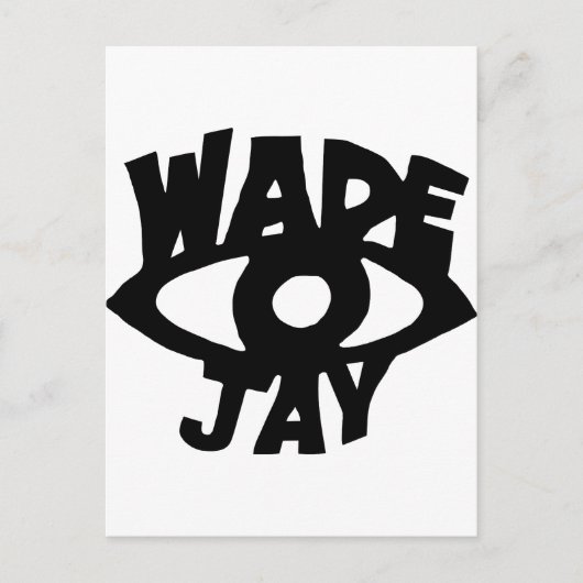 Wade Jay Postkarte (Vorderseite)