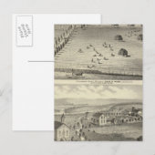 Wade ranch, Wohnsitz Weller Postkarte (Vorne/Hinten)