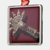 Wadenbein, Laucha Silbernes Ornament (Links)