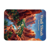 Wadi Disah Saudi-Arabien Magnet (Horizontal)
