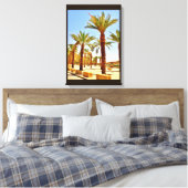 Wadi Namar Date Trees Leinwanddruck (Insitu (Schlafzimmer))
