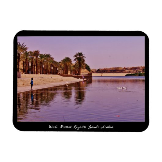 Wadi Namar, Riad, Saudi-Arabien Magnet (Horizontal)
